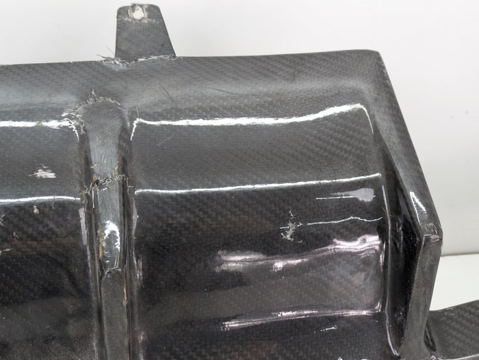 BMW E82 E88 135i 128i M Sport Rear Bumper Carbon Fiber Dual/Quad Exhaust Diffuser/Valance *DAMAGED*