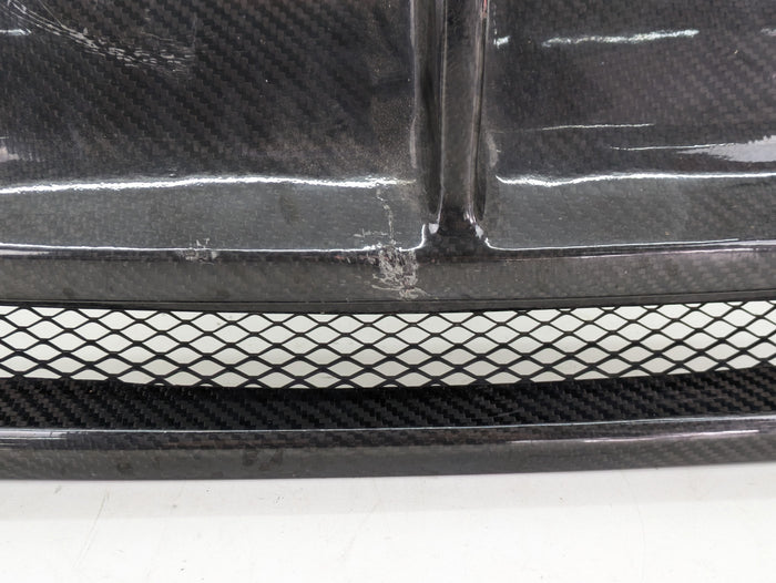 BMW E82 E88 135i 128i M Sport Rear Bumper Carbon Fiber Dual/Quad Exhaust Diffuser/Valance *DAMAGED*