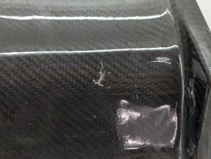 BMW E82 E88 135i 128i M Sport Rear Bumper Carbon Fiber Dual/Quad Exhaust Diffuser/Valance *DAMAGED*