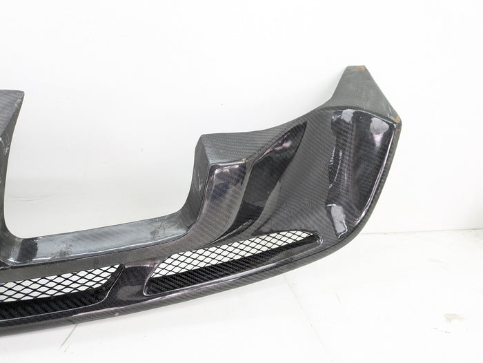 BMW E82 E88 135i 128i M Sport Rear Bumper Carbon Fiber Dual/Quad Exhaust Diffuser/Valance *DAMAGED*