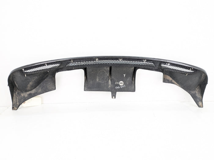 BMW E82 E88 135i 128i M Sport Rear Bumper Carbon Fiber Dual/Quad Exhaust Diffuser/Valance *DAMAGED*