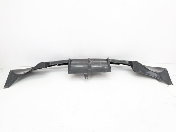 BMW E82 E88 135i 128i M Sport Rear Bumper Carbon Fiber Dual/Quad Exhaust Diffuser/Valance *DAMAGED*