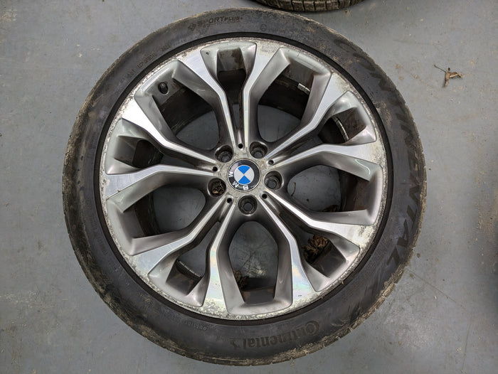 BMW F15 X5 Wheel Rim Set Style 451 20X11 Et 37 20X10 Et 40 *Note* 6853960/6853959