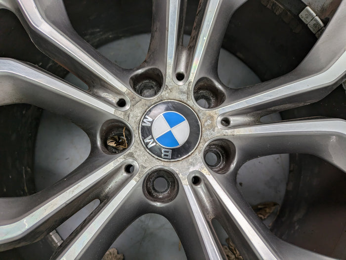 BMW F15 X5 Wheel Rim Set Style 451 20X11 Et 37 20X10 Et 40 *Note* 6853960/6853959