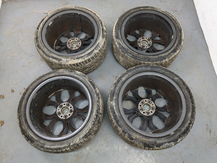 BMW F15 X5 Wheel Rim Set Style 451 20X11 Et 37 20X10 Et 40 *Note* 6853960/6853959