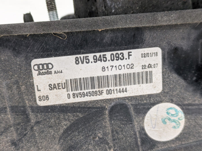 Audi 8V RS3 Left/Driver Side Inner LED Tail Light 8V5945093F