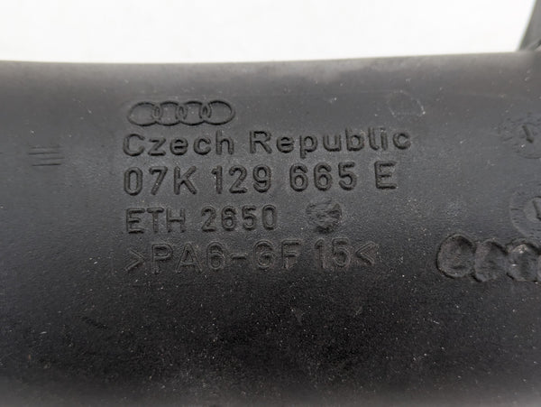 Audi 8V RS3 Air Intake Pipe 07K129665E
