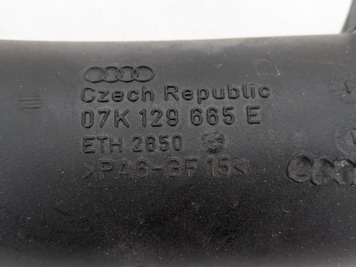 Audi 8V RS3 Air Intake Pipe 07K129665E