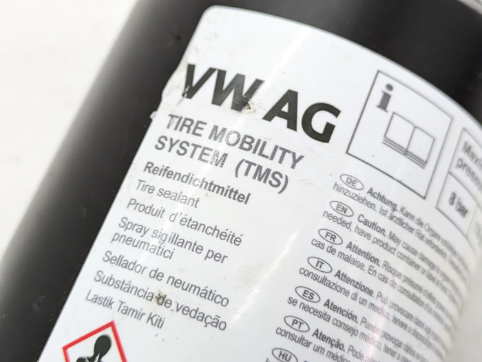 Audi 8V RS3 Emergency Flat Tire Sealant Mobility System 8R0012619 *DAMAGED*