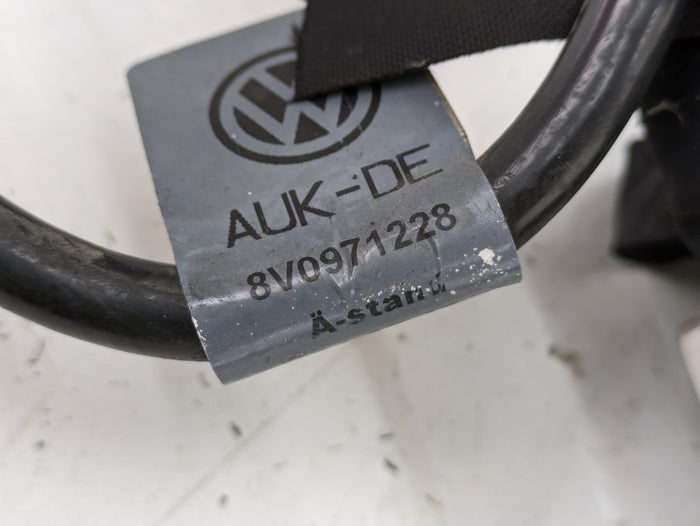 Audi 8V RS3 Left/Driver Side Engine Bay Wiring Harness & Fuse Box 8V0971228 *DAMAGED*