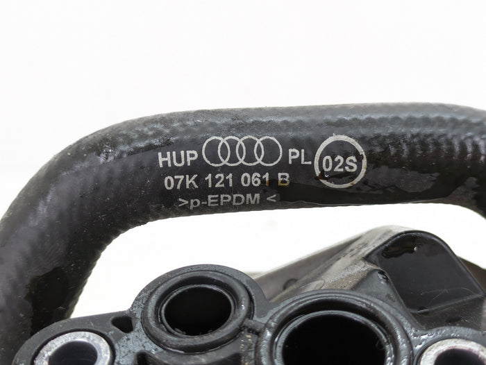 Audi 8V RS3 DAZA Engine Oil Filter Housing & Oil Cooler 07K117021G/07K115397G