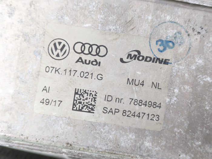 Audi 8V RS3 DAZA Engine Oil Filter Housing & Oil Cooler 07K117021G/07K115397G