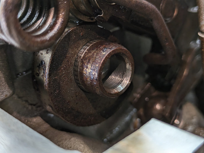 BMW G80 G82 F97 M3 M4 X3 M S58 Cylinder Head Camshafts & Valves 05762117616 *Minor Rust*