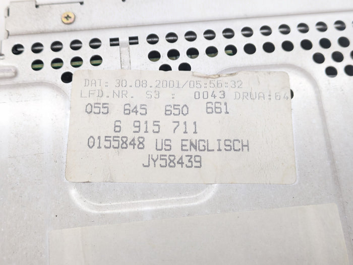 BMW E46 Business Radio CD Player Stereo Headunit 6915711