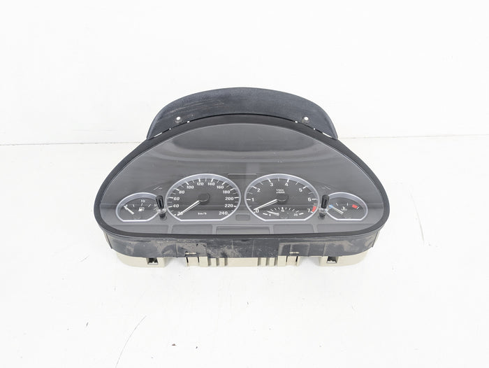 BMW E46 330xi Sedan Manual Transmission Gauge Cluster KPH 6940880