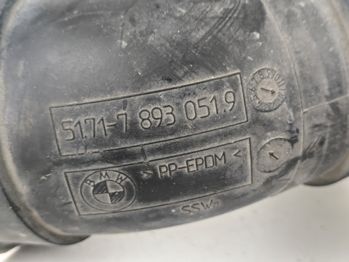 BMW E46 M3 Left/Driver Side Front Brake Cooling Air Duct 7892785/7893051