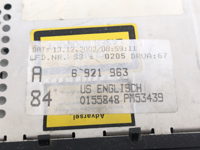BMW E46 Business Radio CD Player Stereo Headunit 6921963