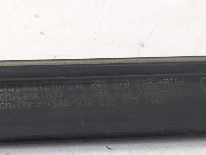 BMW E46 330Ci 328Ci 325Ci 323Ci Coupe/Convertible Right Door Molding Trim Black Schwarz II 8208670