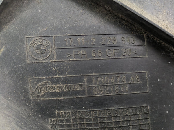 BMW E46 M3 Radiator Cooling Fan Shroud Frame 2229990/2228943