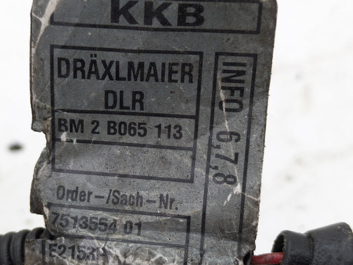 BMW E46 330ci 330i 330xi M54B30 MS43 Engine Wiring Harness 7513554/7513555 *NOTE*