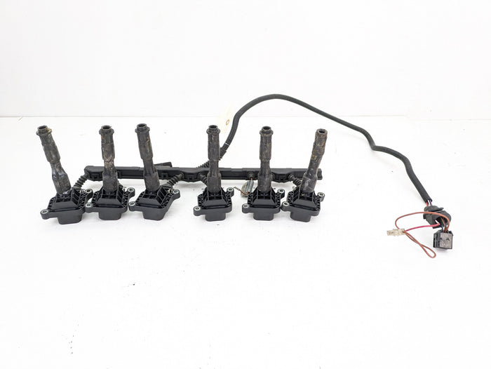 BMW E46 330Ci 328Ci 325Ci 323Ci M54 M52TU MS43 Early Bolt-In Style Ignition Wiring Harness & Coils 12511440006