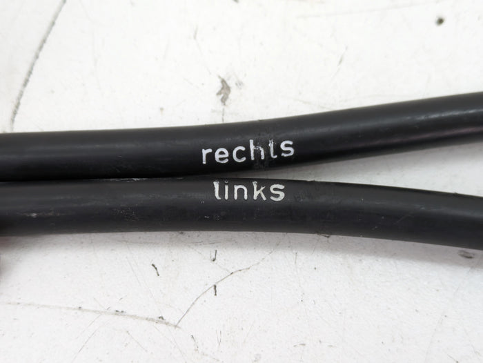 BMW E46 M3 330ci 325ci 323ci Convertible Roof Soft Top Latch Lock Motor Drive Cables 54347042479/54347042480