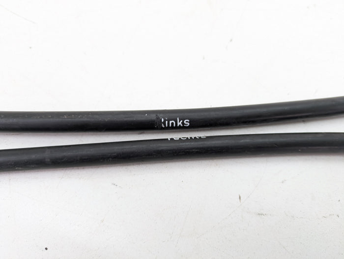 BMW E46 330ci M3 325ci 323ci Convertible Roof Soft Top Latch Lock Motor Drive Cables 54347042479/54347042480