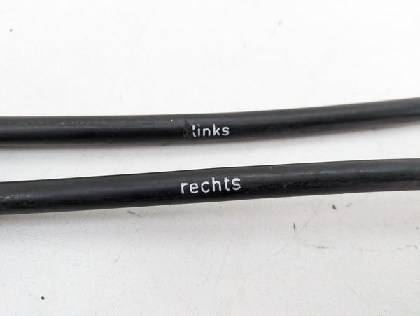 BMW E46 330ci M3 325ci 323ci Convertible Roof Soft Top Latch Lock Motor Drive Cables 54347042479/54347042480