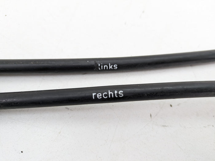 BMW E46 330ci M3 325ci 323ci Convertible Roof Soft Top Latch Lock Motor Drive Cables 54347042479/54347042480