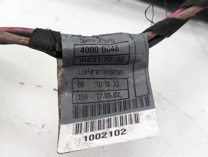 BMW E46 330ci M3 325ci 323ci Convertible Roof/Soft Top Wiring Harness 8243267 *DAMAGED*