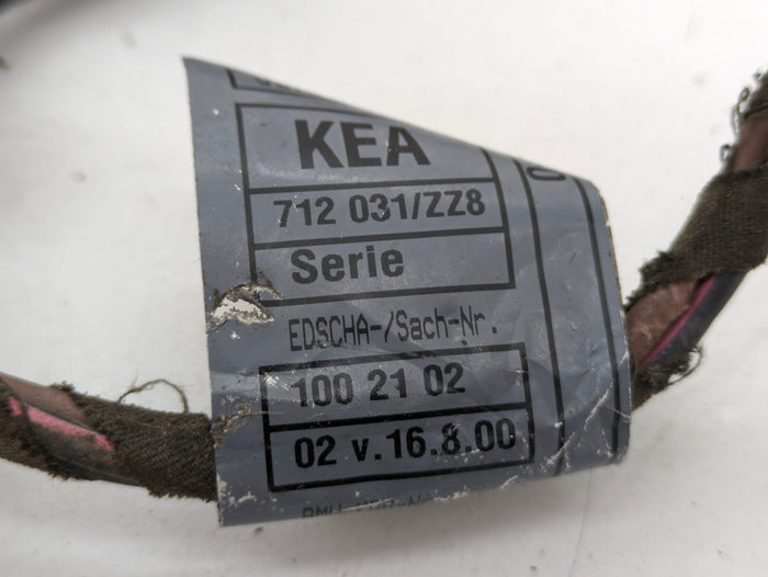 BMW E46 M3 330ci 325ci 323ci Convertible Roof/Soft Top Wiring Harness 8243267 *DAMAGED*