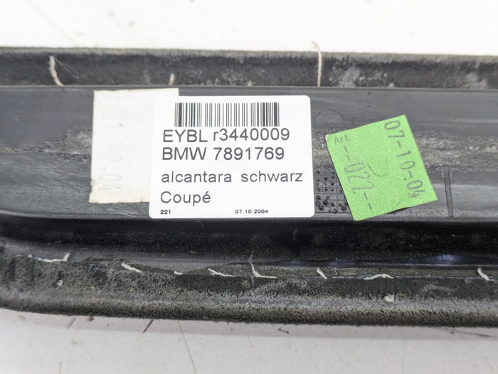 BMW E46 M3 330ci 328ci 325ci 323ci Coupe Front Door/Rear Panel Alcantara Armrest Pad Set *DAMAGED*