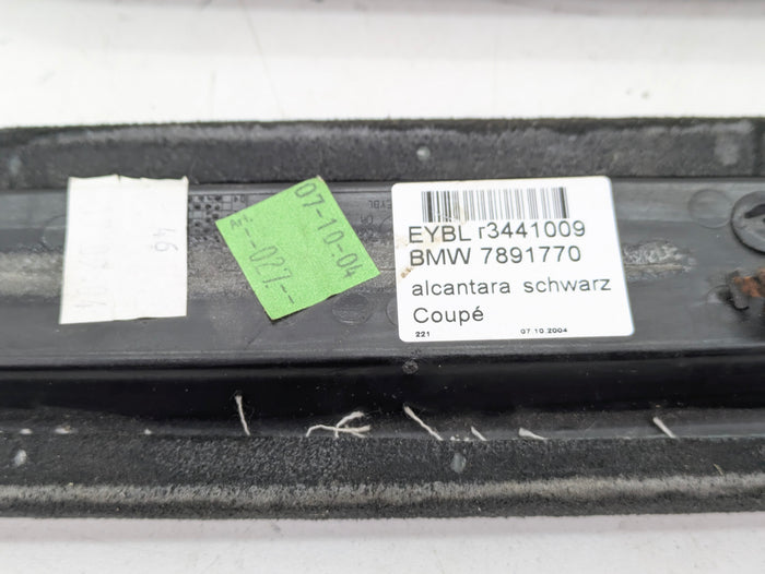 BMW E46 M3 330ci 328ci 325ci 323ci Coupe Front Door/Rear Panel Alcantara Armrest Pad Set *DAMAGED*