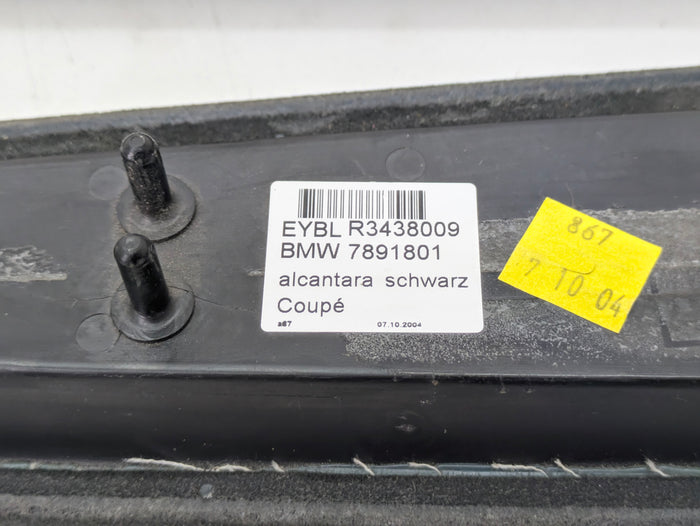 BMW E46 M3 330ci 328ci 325ci 323ci Coupe Front Door/Rear Panel Alcantara Armrest Pad Set *DAMAGED*