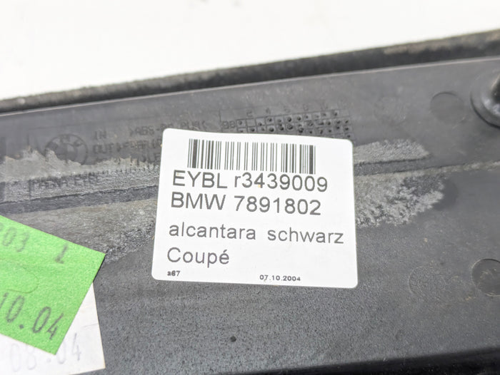 BMW E46 M3 330ci 328ci 325ci 323ci Coupe Front Door/Rear Panel Alcantara Armrest Pad Set *DAMAGED*