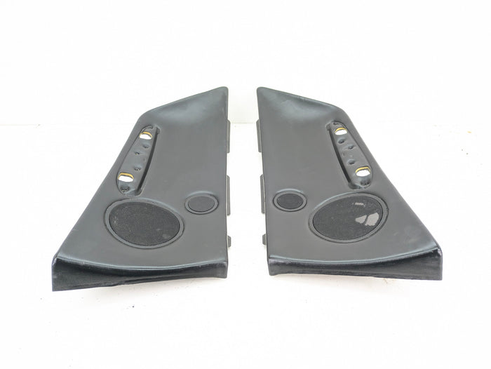 BMW E46 M3 Convertible Rear Left/Right Side Black Leather Interior Trim Panel Set 7904367/7904368