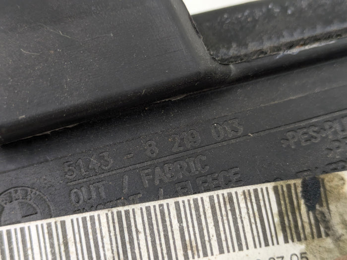 BMW E46 M3 Convertible Rear Left/Right Side Black Leather Interior Trim Panel Set 7904367/7904368