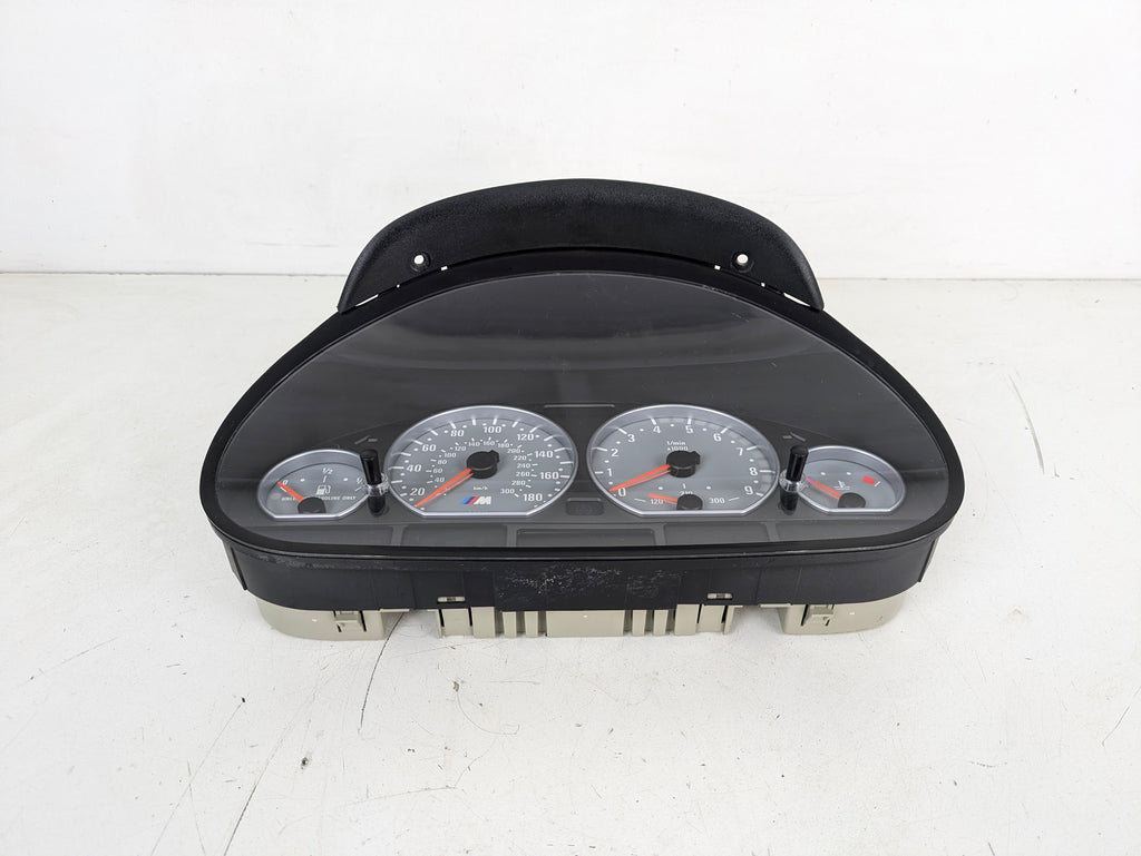 BMW E46 M3 Manual Transmission Instrument Gauge Cluster/Speedometer/Ta ...