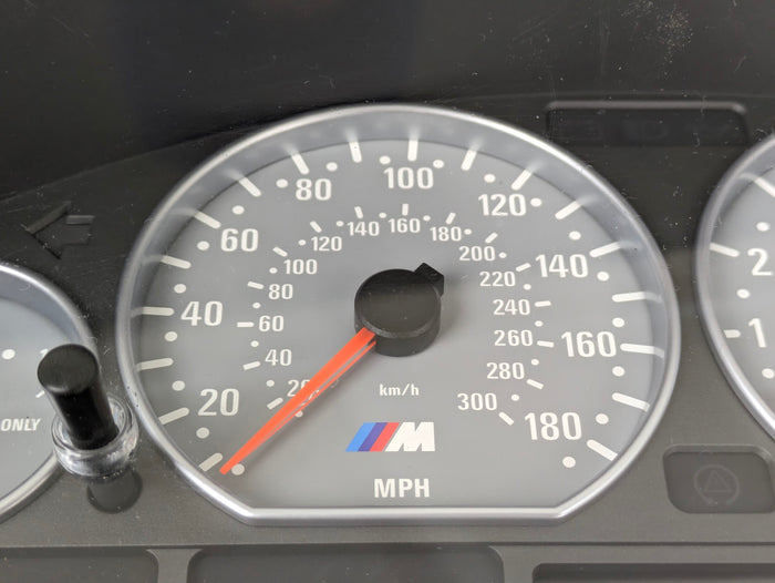 BMW E46 M3 Manual Transmission Instrument Gauge Cluster/Speedometer/Tachometer MPH 7834816