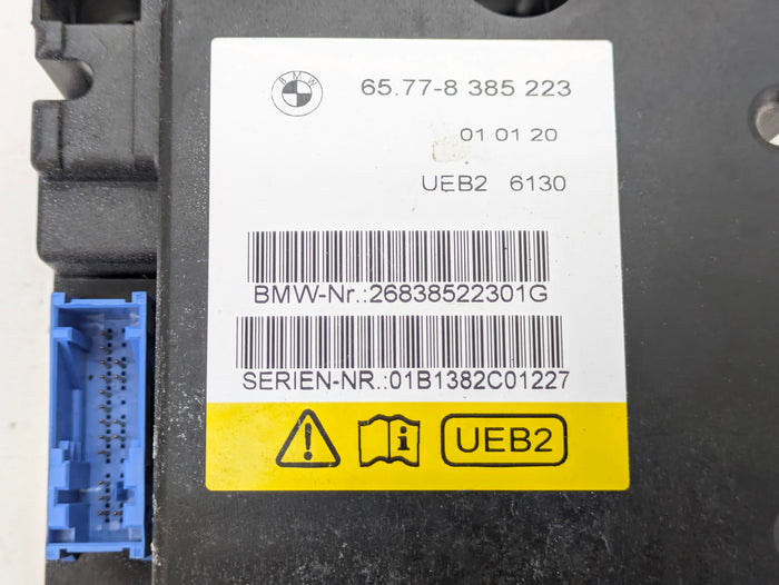 BMW E46 M3 330ci 325ci 323ci Convertible Rollover Sensor Module 8385223