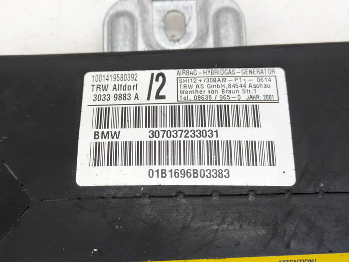 BMW E46 M3 330ci 328ci 325ci 323ci Coupe/Convertible Left/Driver Side Door Airbag 30339883/72127037233