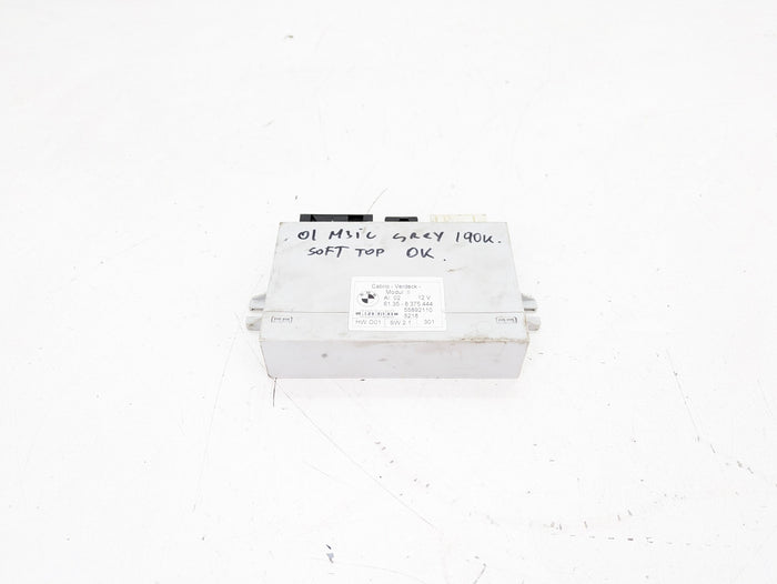 BMW E46 M3 330ci 323ci 325ci Convertible Roof/Soft Top Module 8375444