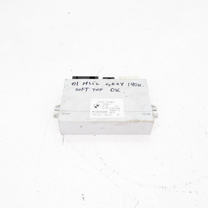 BMW E46 M3 330ci 323ci 325ci Convertible Roof/Soft Top Module 8375444