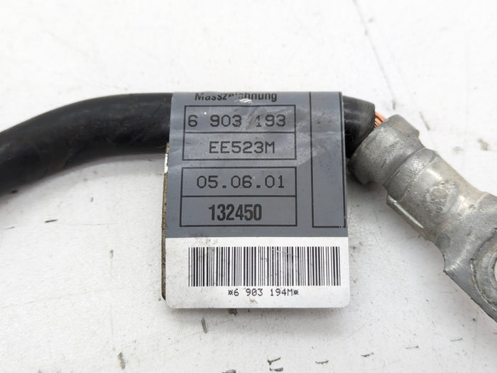 BMW E46 M3 Convertible Negative Battery Cable Terminal 6903193