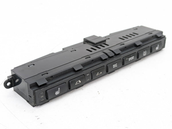 BMW E46 M3 Convertible Center Console Switch Unit Soft Top/Heated Seats/DSC Buttons 6914753
