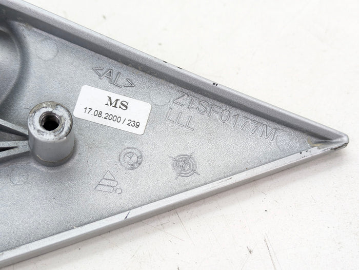 BMW E46 M3 Left/Driver Side View Mirror Base Titanium Silver (354)