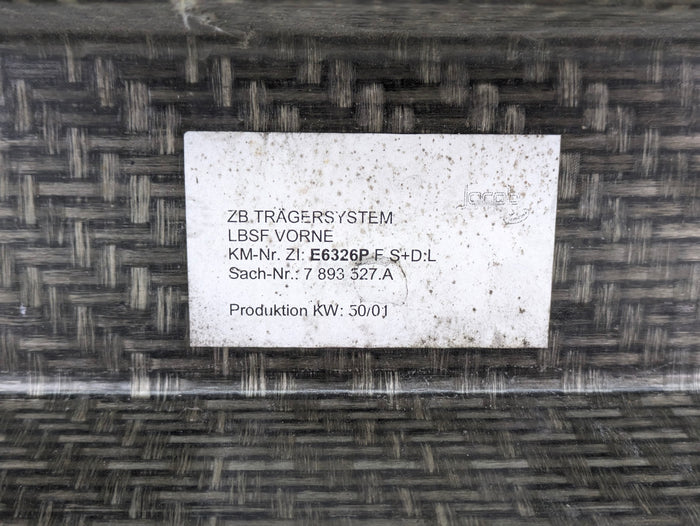 BMW E46 M3 Front Bumper Kevlar Impact Crash Rebar/Carrier/Reinforcement 7893527