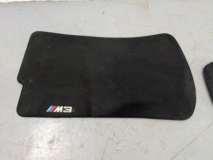BMW E46 M3 Convertible Black Carpet/Summer Floor Mat Set