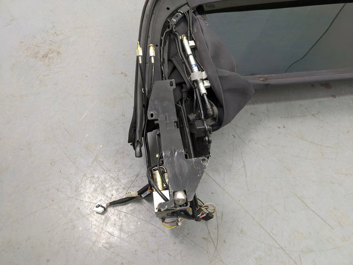 BMW E46 M3 330ci 325ci 323ci Convertible Black Fabric Folding Roof Soft Top 54347146359 *Damaged*