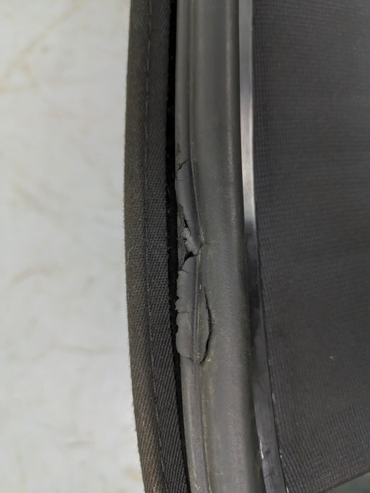 BMW E46 M3 330ci 325ci 323ci Convertible Black Fabric Folding Roof Soft Top 54347146359 *Damaged*